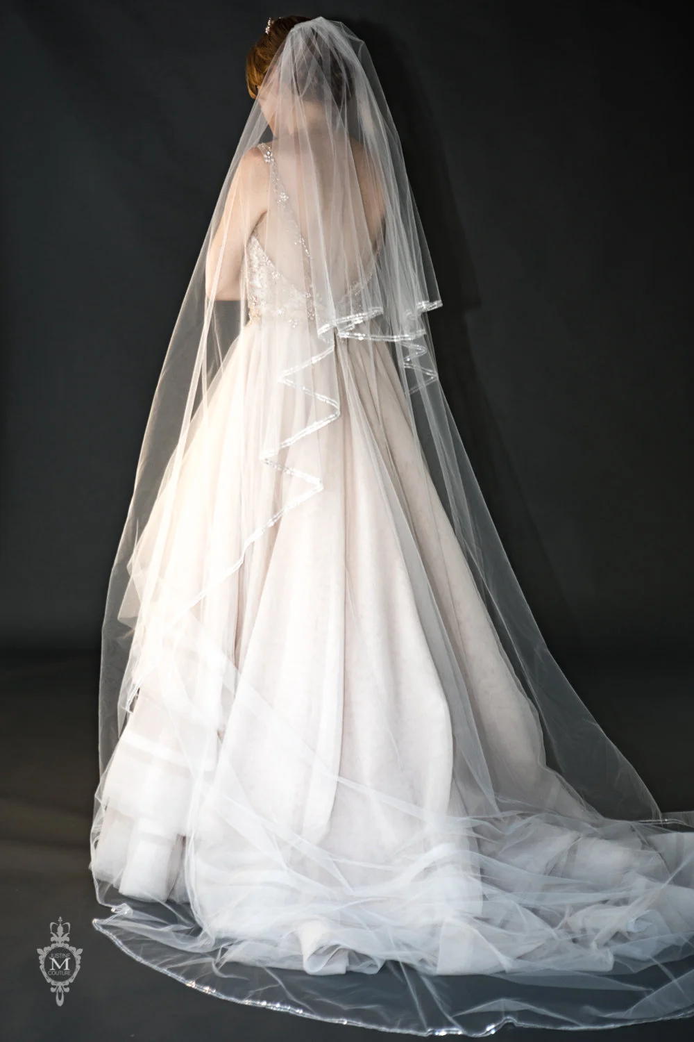 Her lip to Crystal Veil Blouson ホワイトM Her lip to Crystal Veil Blouson ホワイトM Her lip to Crystal